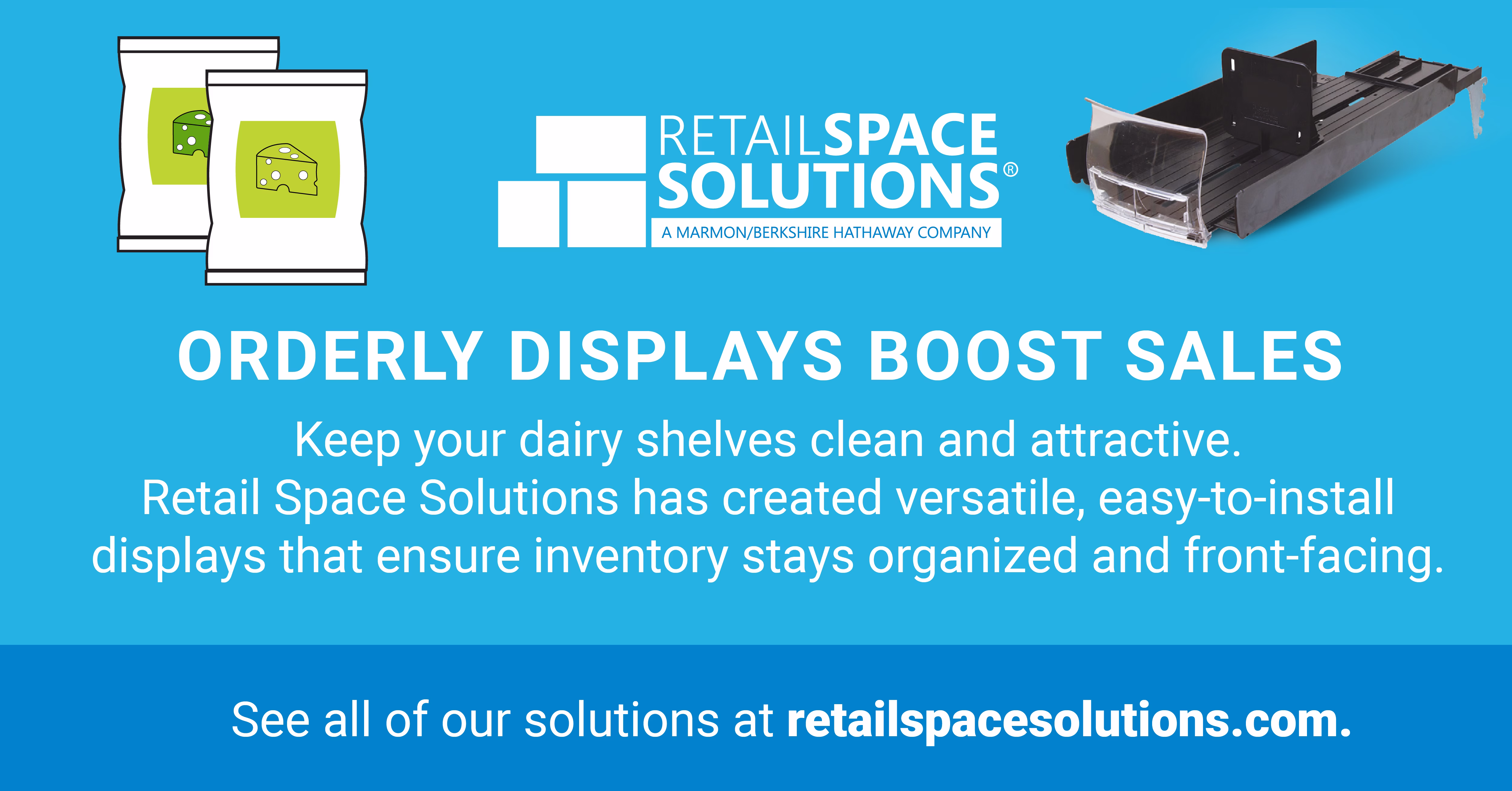 Orderly Displays Boost Sales