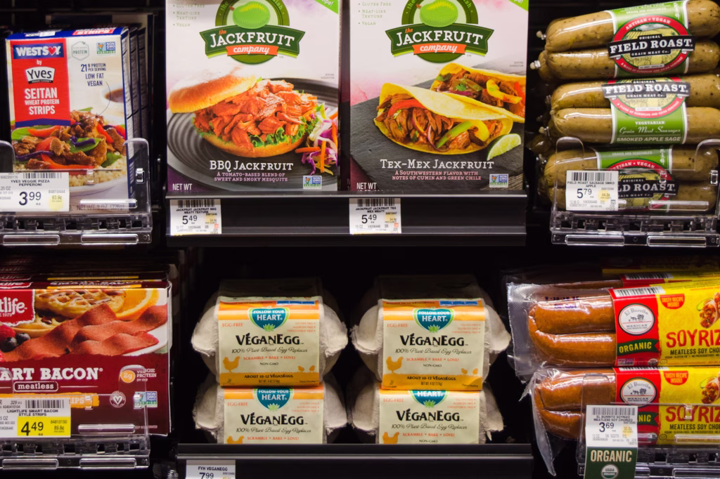 packaged pre-cooked dinner meat products