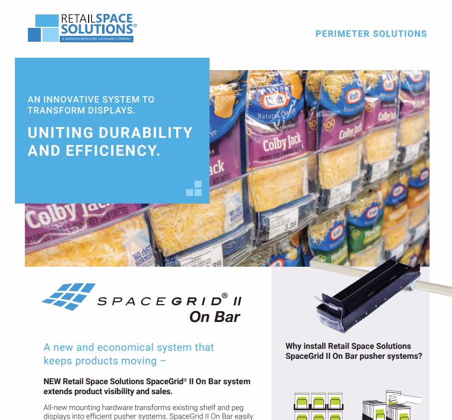 SpaceGrid II OnBar page 1