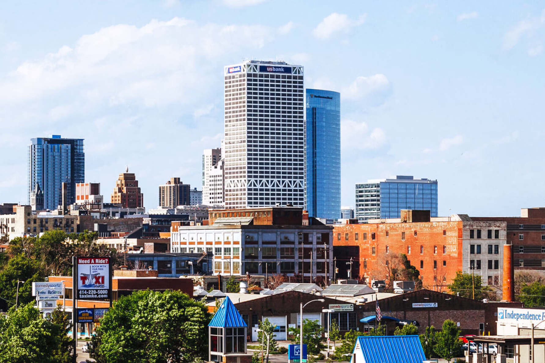 Downtown Milwaukee skyline