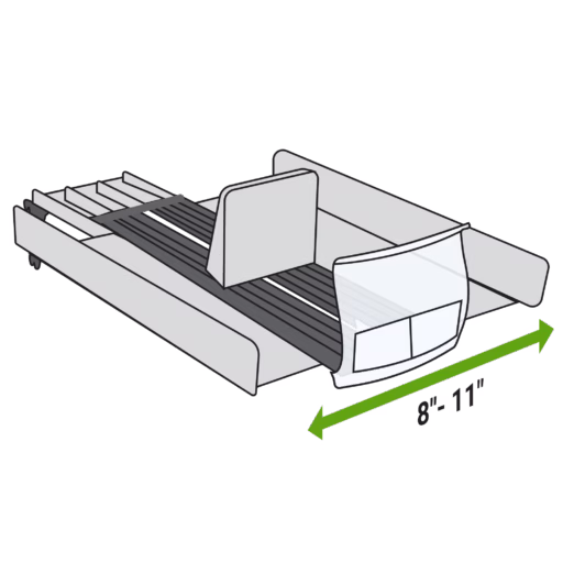 Wide - 8 inches to 11 inches